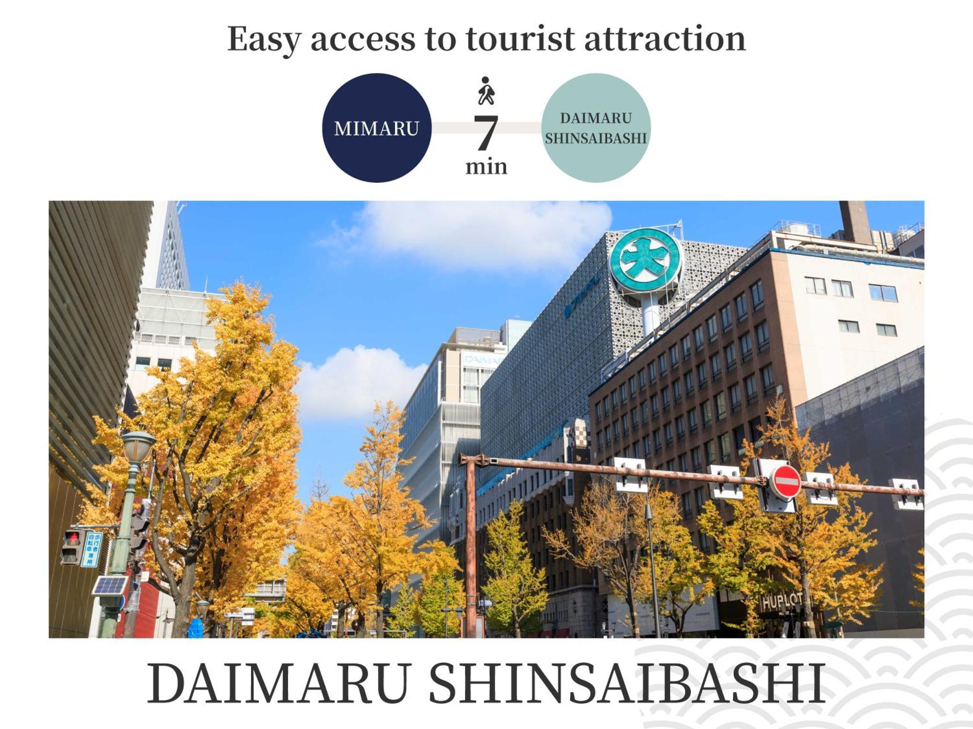 Mimaru Osaka Shinsaibashi East Hotel Exterior photo
